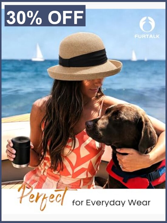 UPF 50+ Packable Bucket Hat for Travel & Daily, Adjustable main image 5